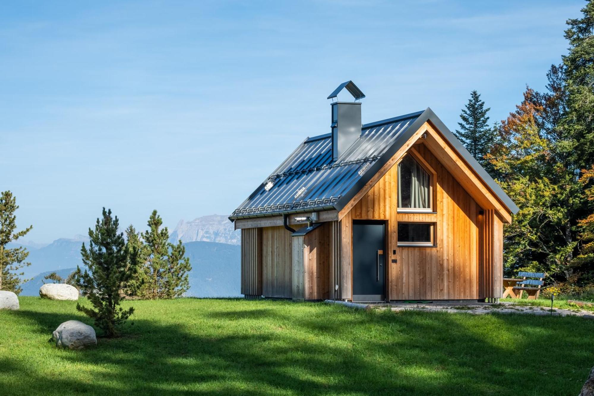 New Opening "Sissi Chalets" - Unique Luxury Hideaway With Mountain View & Sauna Mendel Exterior foto